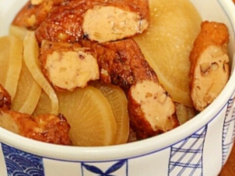 我が家の一押し❤イカ天で『ヒラヒラ大根の旨煮』